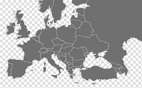 Map Of Europe No Background