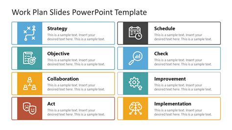 Work Plan Slides Powerpoint Templates Slidemodel