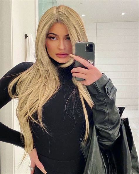 Kylie Jenner News No Instagram “blonde Kylie👩🏼 Edit By Kyliespeach” Kylie Jenner News