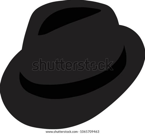 Black Hat Icon Stock Vector Royalty Free 1065709463 Shutterstock