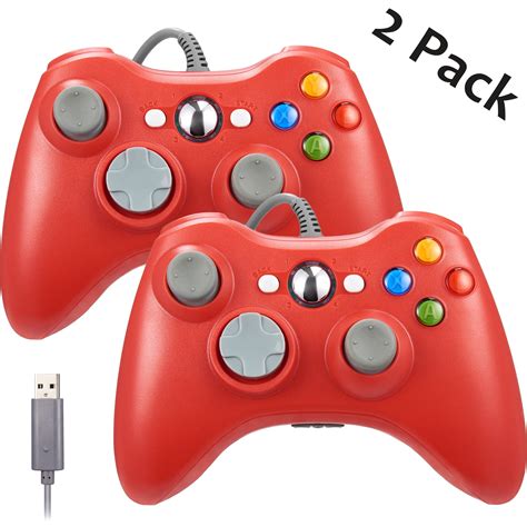 Buy Miadore 2 Pack Xbox 360 Wired Controller Usb Controller For Xbox 360 And Windows Pc Windows