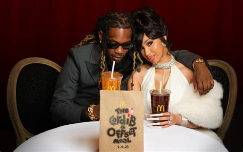 Mcdonalds Sweetens Valentines Day With Cardi B And Offset Meal Parade