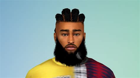 Sims 4 Cas Urban Male Sim Youtube