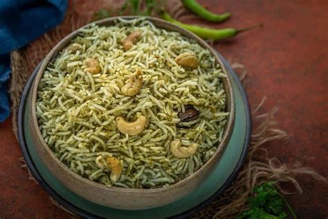 How To Make Palak Rice Recipe