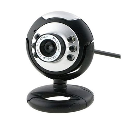 Gtfs Hot Usb 6 Led Pc Webcam Camera Plus Night Vision Msn Icq Aim Skype Net Meeting In