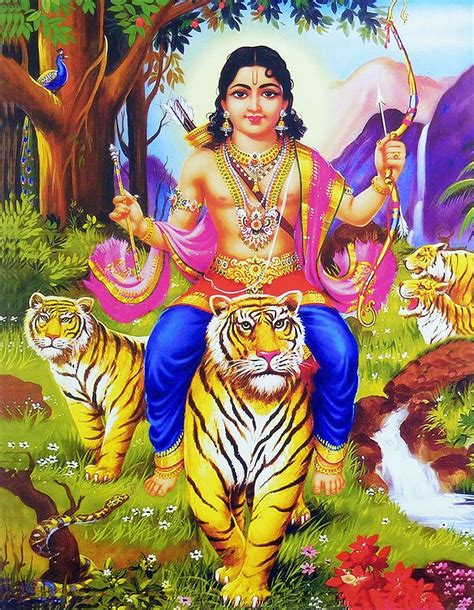 Lord Ayyappan Poster Hindu Gods Hindu Deities God Pictures