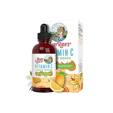 Vitamin C Drops By Maryruths Plant Based Liquid Immune Vit C