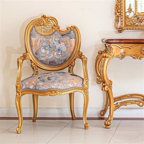 Rococo Armchair Luxe Style Furniture