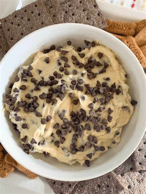 This Cookie Dough Dip Tastes Like Chocolate Chip Cookies But Is Egg An