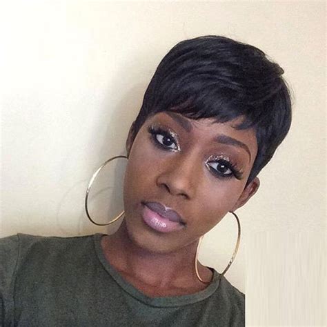 Buy Natural Black Hair Wig Short Wigs For