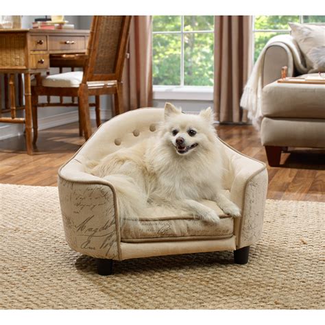 Enchanted Home Pet French Script Headboard Dog Bed And Reviews Wayfair