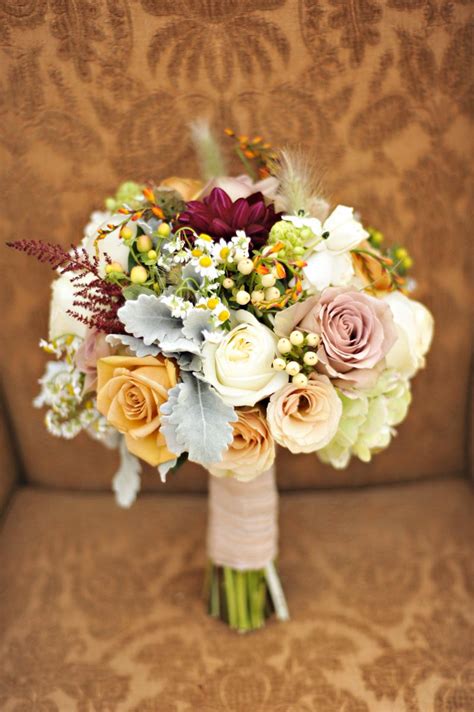Rustic Luxe Wedding Theme Elegant Bridal Bouquet