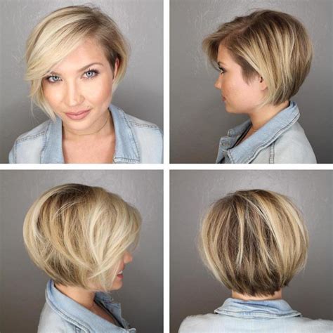 Short Layered Bob With Bangs For Thin Hair The Hair Trend
