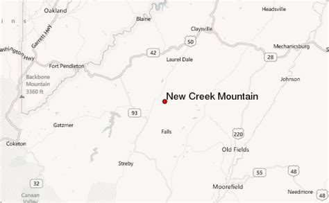 New Creek Mountain Mountain Information