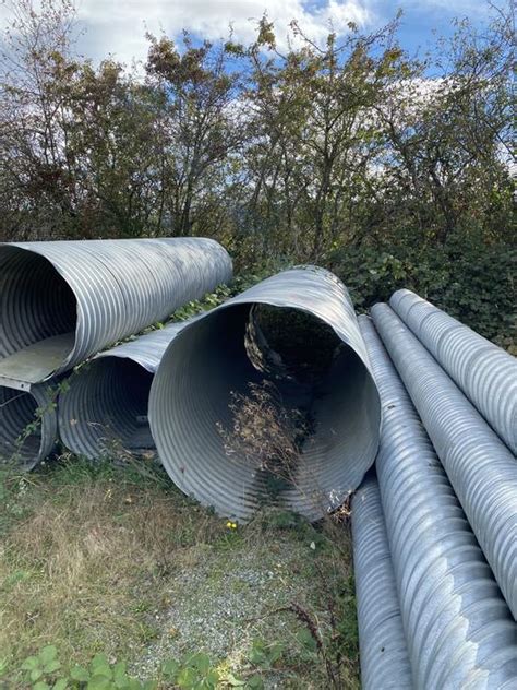 Used Corrugated Steel Culvert Pipes Central Saanich Victoria Mobile