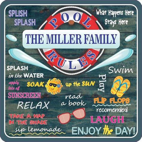 Funny Swimming Pool Signs Backyard Design Ideas Pool Rules Sign