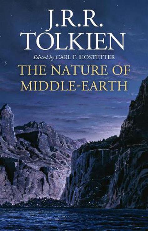 The Nature Of Middle Earth By J R R Tolkien Hardcover