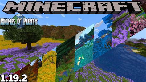 Biomes O Plenty Mod Update Minecraft 1192 Mod Showcase Youtube