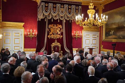 king charles iii is proclaimed to the nation as new head of state as funeral day declared bank