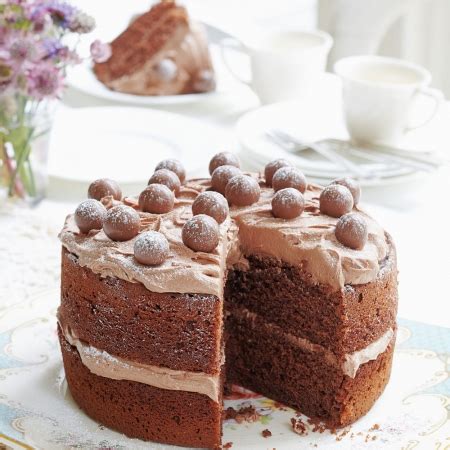 Jason lowe for the observer food monthly. Mary Berry's Malted Chocolate Cake | Easy Mary Berry ...