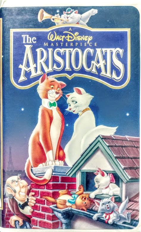 Vhs Walt Disney The Aristocats Masterpiece Collection Rare