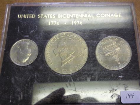 1776 1976 Us Bicentennial Coinage As Shown
