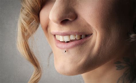 Dental Complications From Oral Piercings Faculty Of Health And Behavioural Sciences