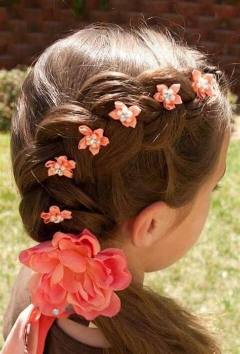 9 Best Peinados Niñas Images On Pinterest Girls Hairdos Children