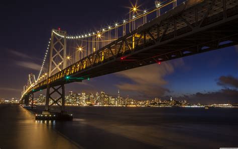 San Francisco 4k Bridge Skyline