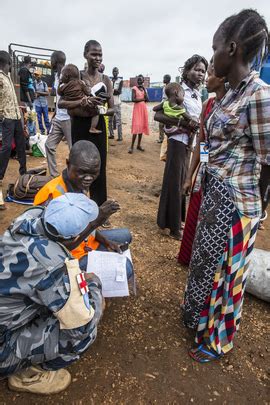 United Nations Photo One Thousand Internally Displaced Persons IDPs Relocated From Tomping
