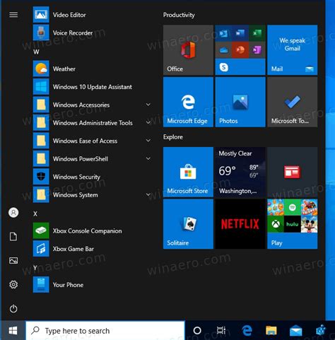 Windows 10 Start Menu Received New Folder Icons
