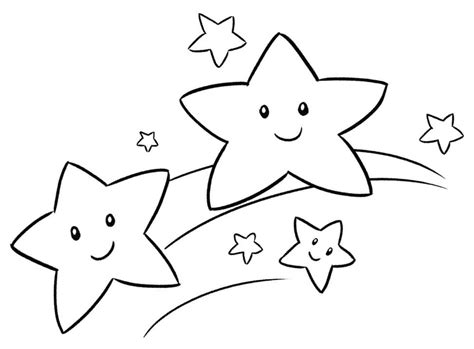 Estrella Animado Para Colorear Dibujos De Estrellas Para Colorear
