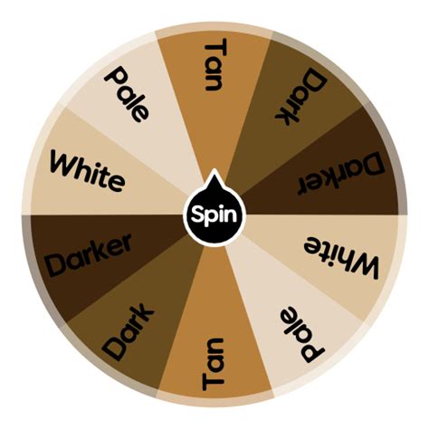 Skin Color Spin The Wheel Random Picker