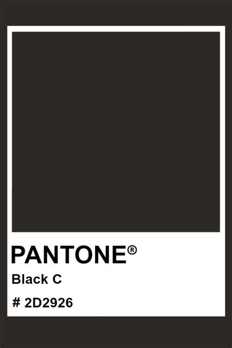 Pantone Black C Explore Color Palettes And Swatches