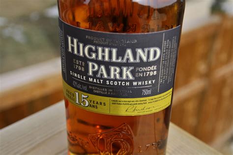 Download Highland Park 15 Year Old Malt Whiskey Wallpaper