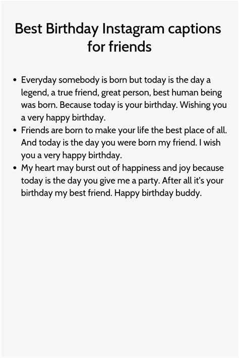Pin By Nisha Khatri On Birthday Wishes Caption For Friends Instagram