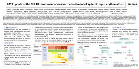 Pdf Fri0193 2019 Update Of The Eular Recommendations For The