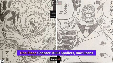 One Piece Chapter 1081 Spoilers and Raw Scans
