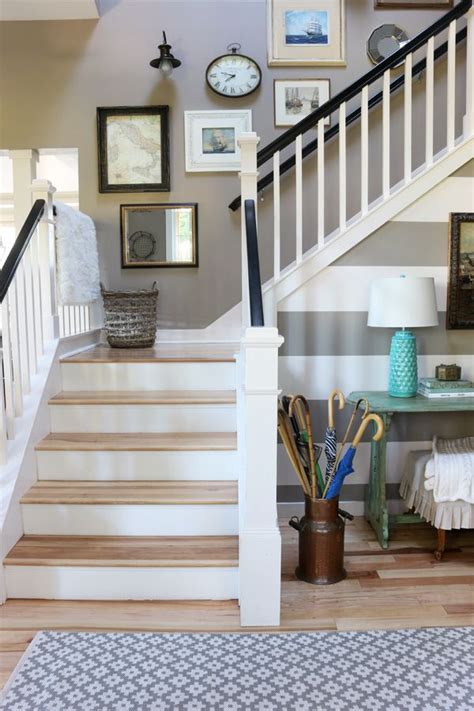 Entry stairs entrance foyer stairwell wall hallway art interior exterior interior architecture interior staircase wall decor stair walls stair decor staircase design stairs staircase ideas creative. How to Create A Warm & Welcoming Entry | Staircase design, New staircase, Staircase makeover