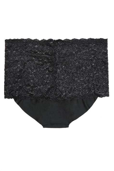 Black Shine Lace Shorts