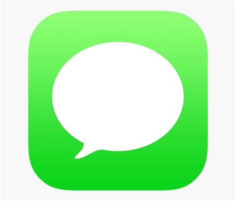 Messages Icon - Iphone Text Message Icon Png , Transparent Cartoon ...