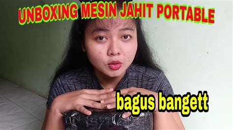 Mesin jahit memiliki beberapa jenis yang di bedakan menurut kebutuhan. UNBOXING MESIN JAHIT PORTABLE - YouTube