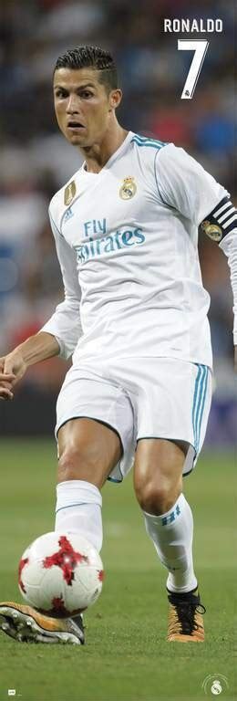 Real Madrid Fc Cristiano Ronaldo Póster Lámina Compra En Posterses