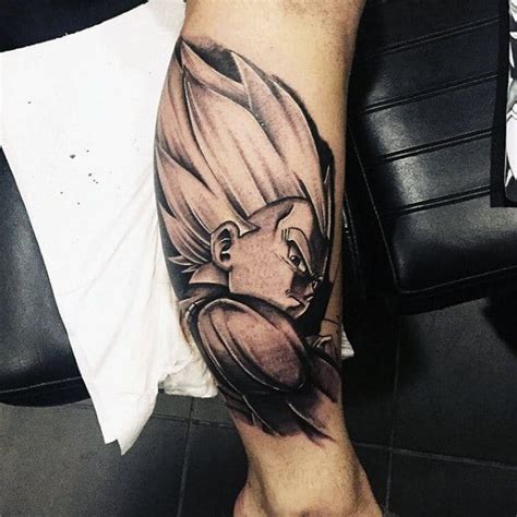 The biggest gallery of dragon ball z tattoos and sleeves, with a great character selection from goku to shenron and even the dragon balls themselves. 40 Vegeta Tattoo Designs For Men - Dragon Ball Z Ink Ideas