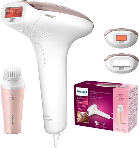 Philips Lumea Advanced Ipl Hair Removal Device With 2 Attachments For