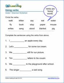 English practice downloadable pdf grammar and vocabulary worksheets. Verb Worksheets for Elementary School - Printable & Free ...