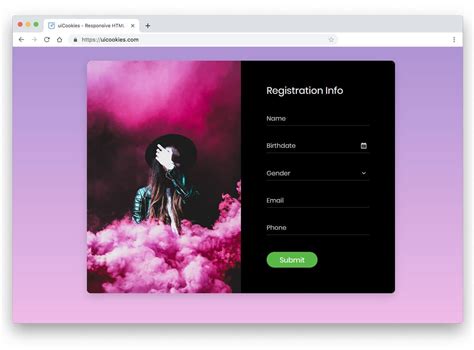 33 Most Beautiful Css Forms Designed By Top Designers In 2020