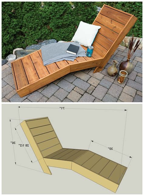 Make your backyard cozy and stylish with this easy diy lounge chairs and ottoman. 15 Best Diy Outdoor Chaise Lounge Chairs