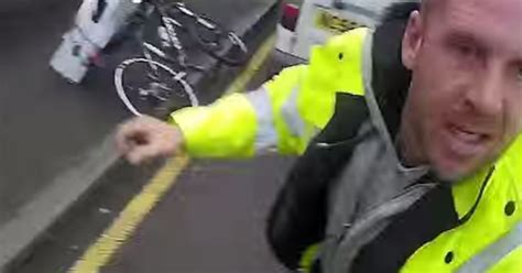 Cyclist Run Over And Assaulted Sought By Police After Footage Appears