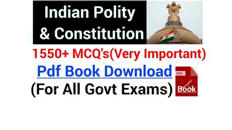 Indian Polity Constitution Complete Notes For All Govt Exams Top
